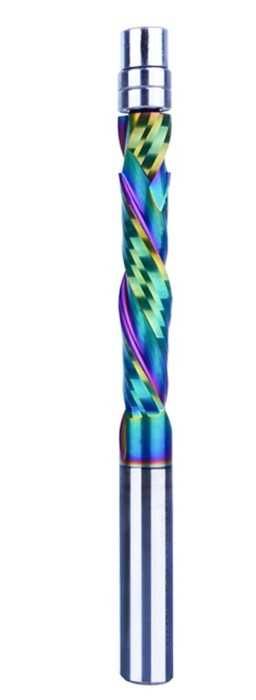 Frez spiralny z łożyskiem  8mm długość robocza 45mm SpeTool