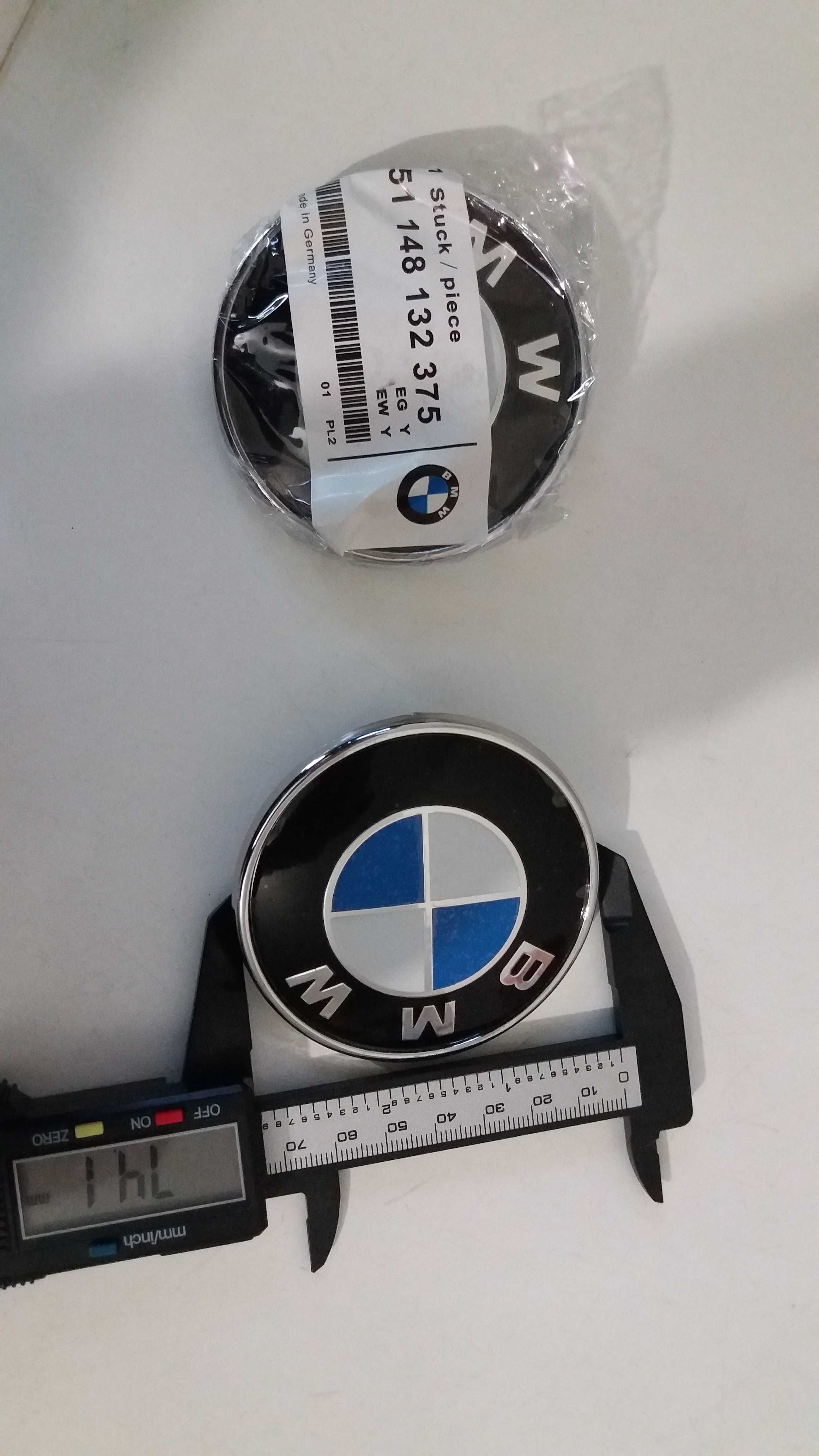 Símbolos Bmw 82mm ou 74mm capo ou mala Novos E92 E91 E87 E81 E82