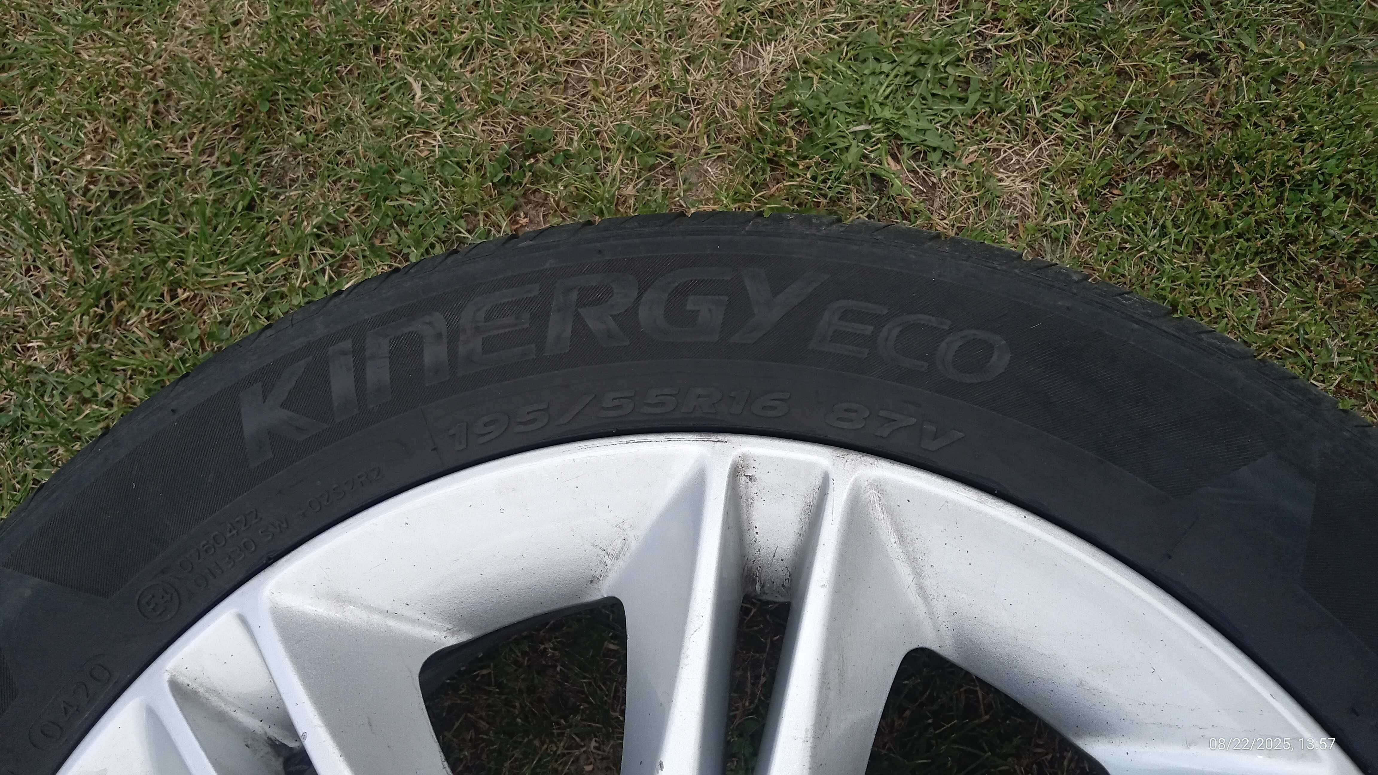 Felgi komplet z oponami lato Opel Corsa D.E C. 195/55/16 ET 40 4x100