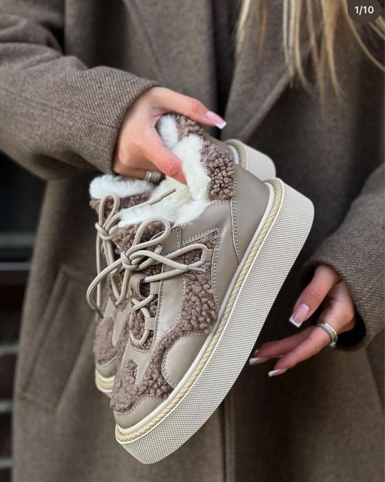 Кеди з натуральної шкіри