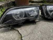 Lampy bmw e46 lift przód z wbudowanymi ringami.