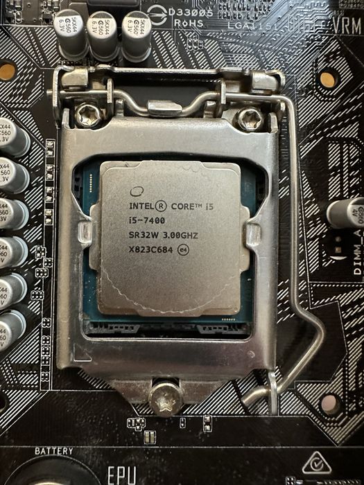 Zestaw Asus H110M-K CPU i5-7400 + 16GB DDR4 3200mh