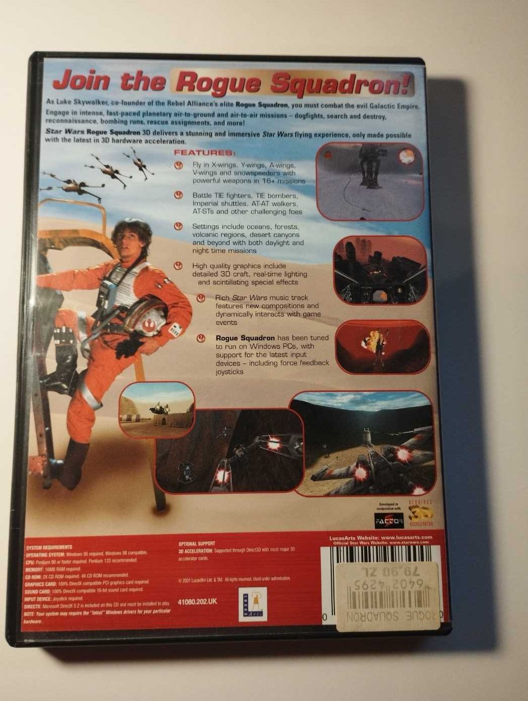 Gra Star Wars Rogue Squadron 3D PC