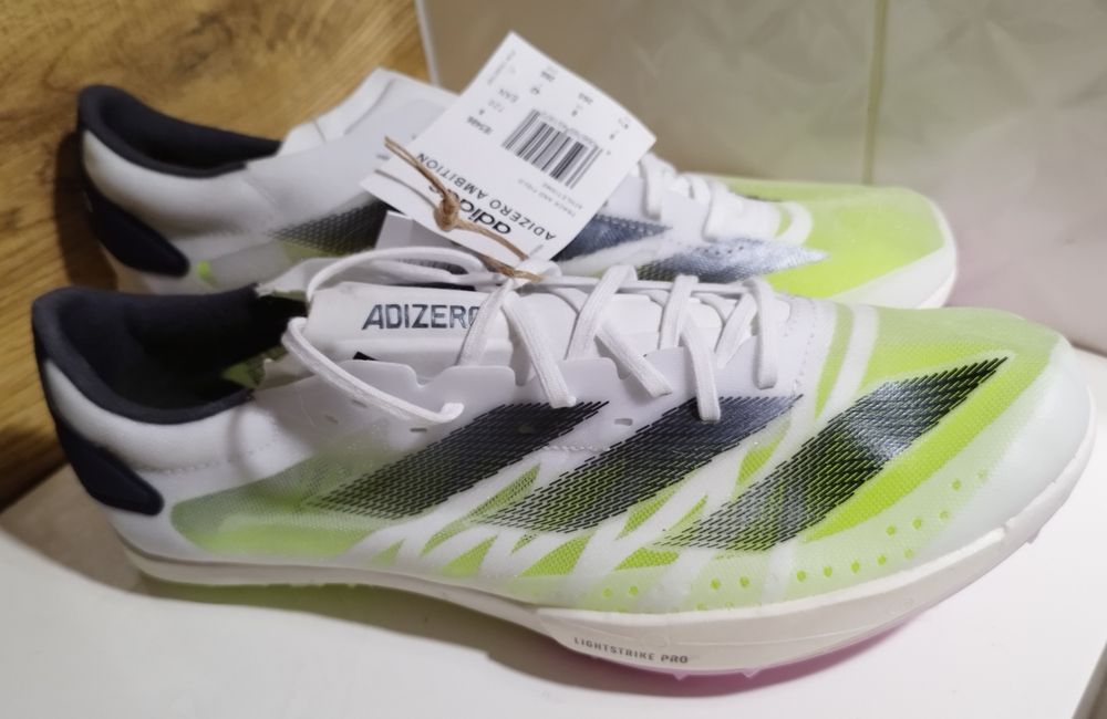 Buty do biegania, kolce adidas Adizero Ambition , r.42