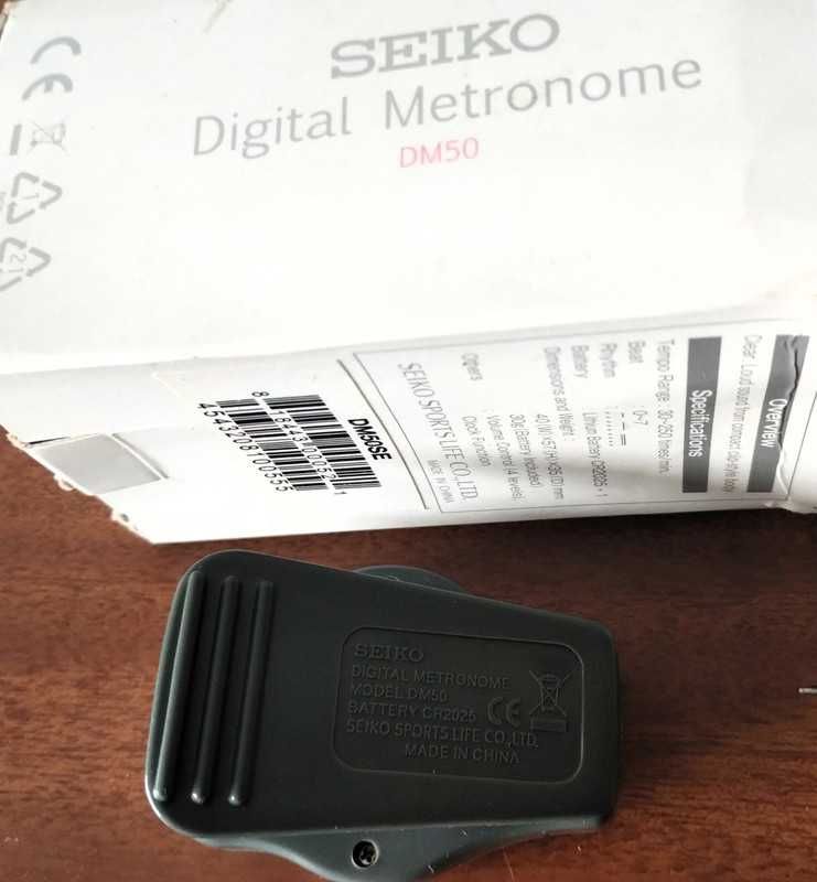 Metrónomo Digital Seiko DM50SE