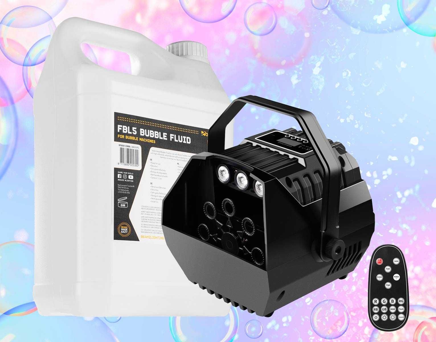 Wytwornica baniek E-Lektron B102 RGB+pilot bezprzewodowy