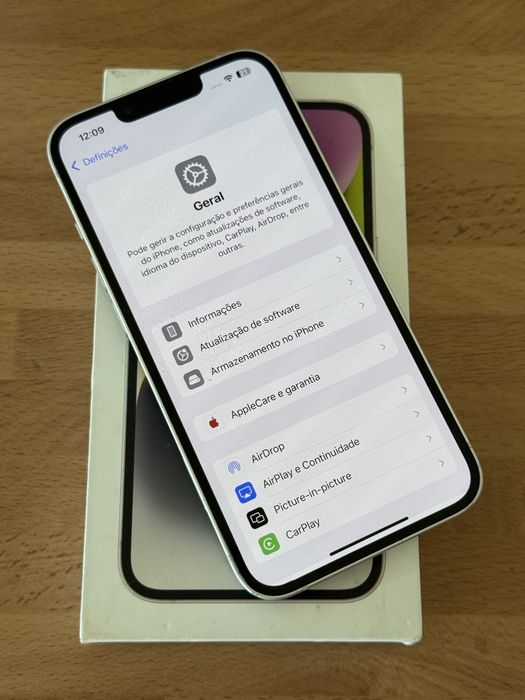 Iphone 14 128gb branco caixa desbloqueado(ACEITO RETOMA)