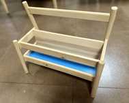 Piółka na książki Ikea flisat