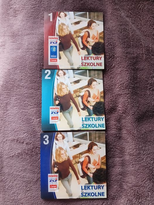 Płyty CD z lekturami szkolnymi
