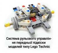 Набір деталей блоку рульового керування для конструкторів Lego Technic