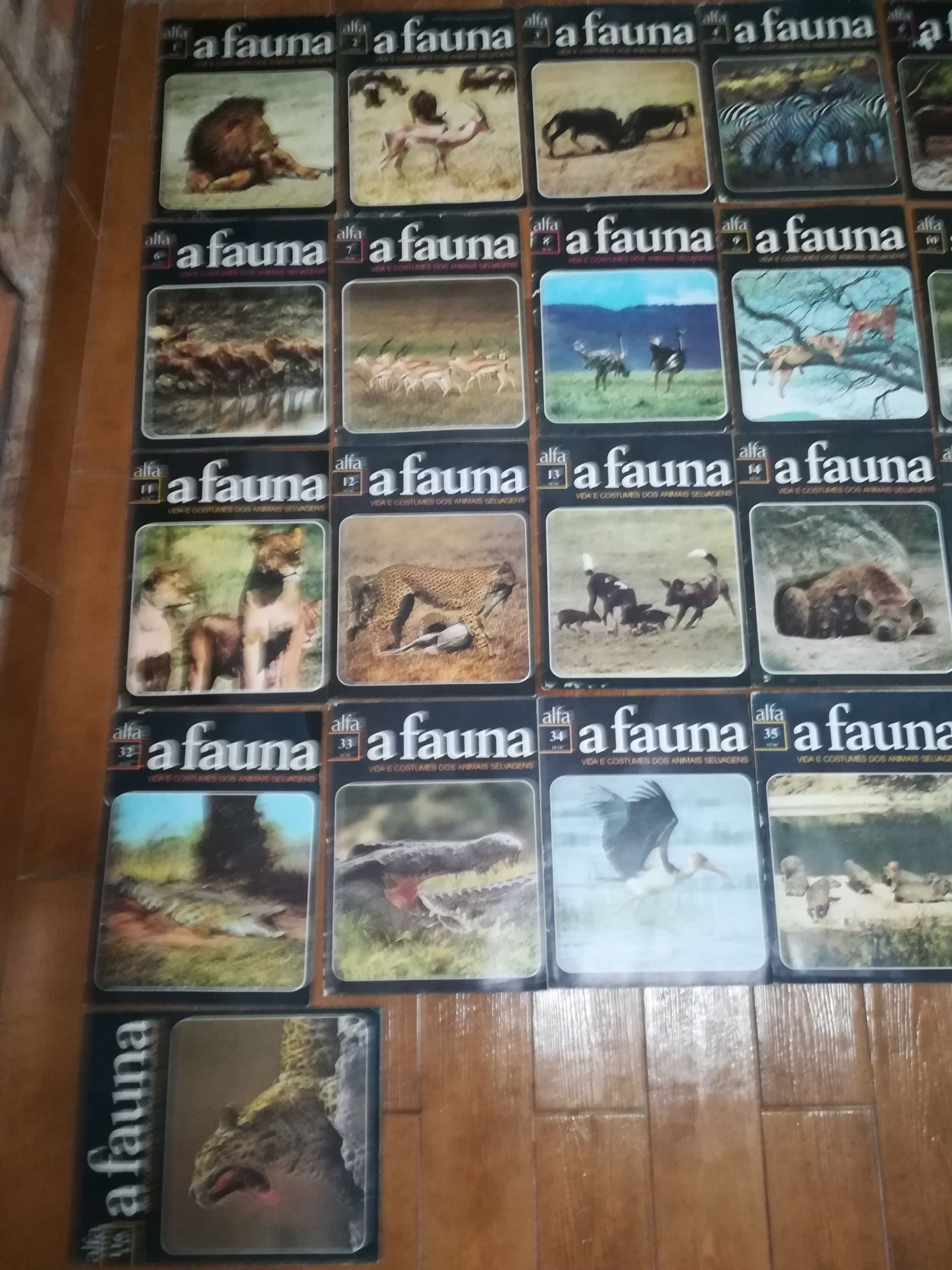 a fauna (Conjunto de 41 revistas)