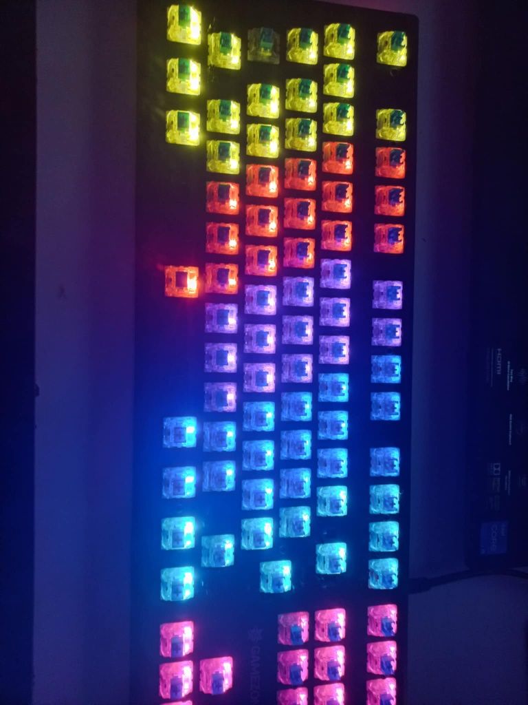 Klawiatura Gamingowa mechaniczna Gamezone stringer 87