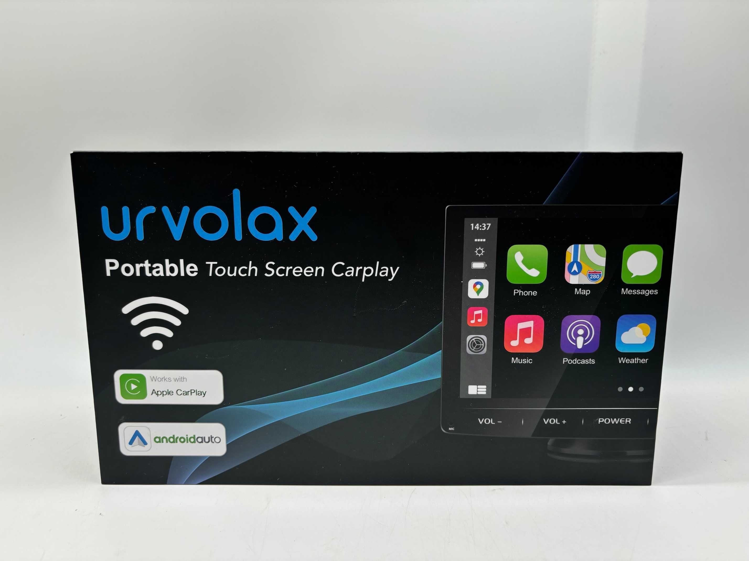 Urvolax UR71C Bezprzewodowy Monitor ANDROID AUTO CARPLAY GPS Airplay