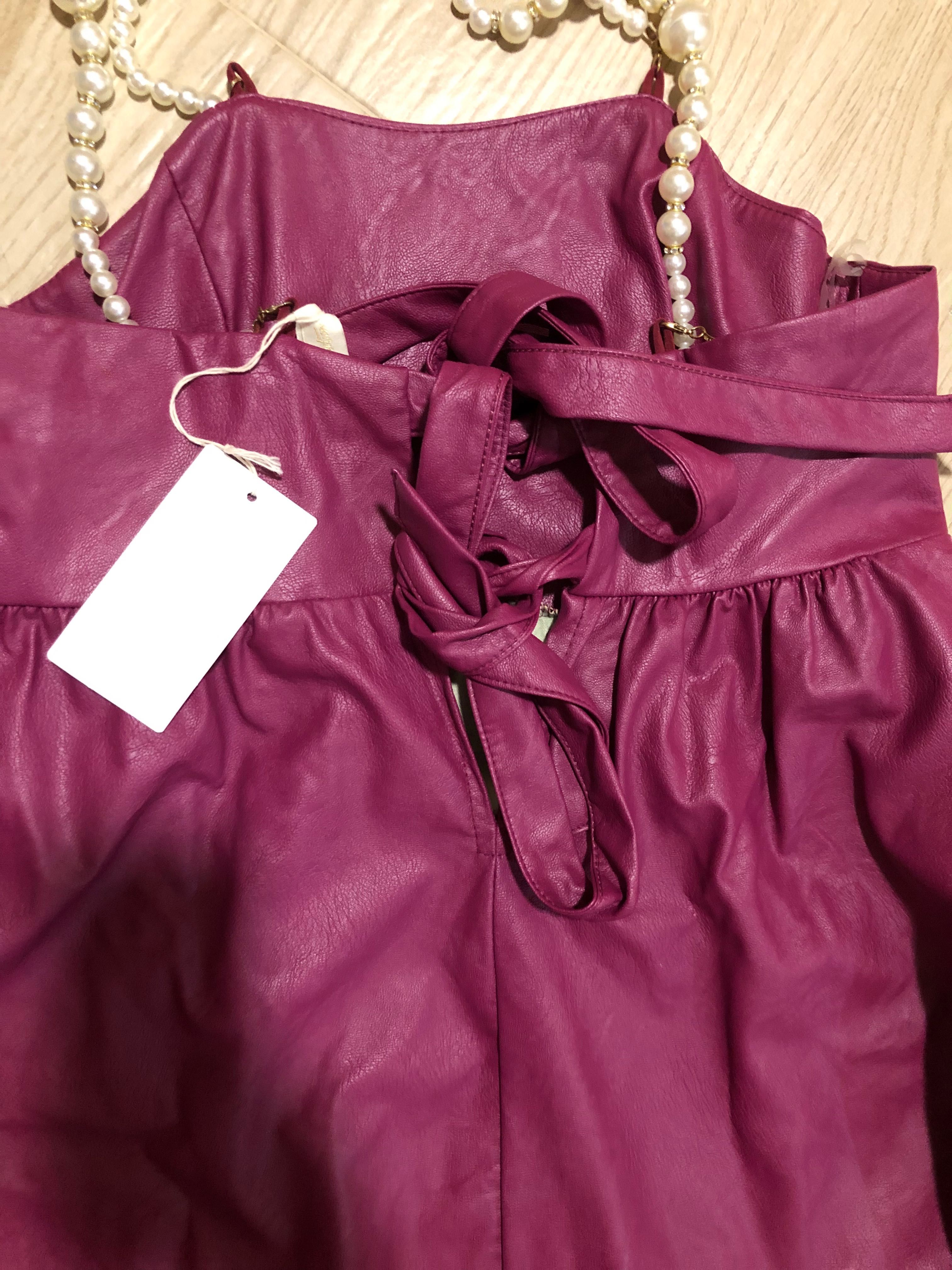 Vestido Napa novo com etiqueta alças em pérolas