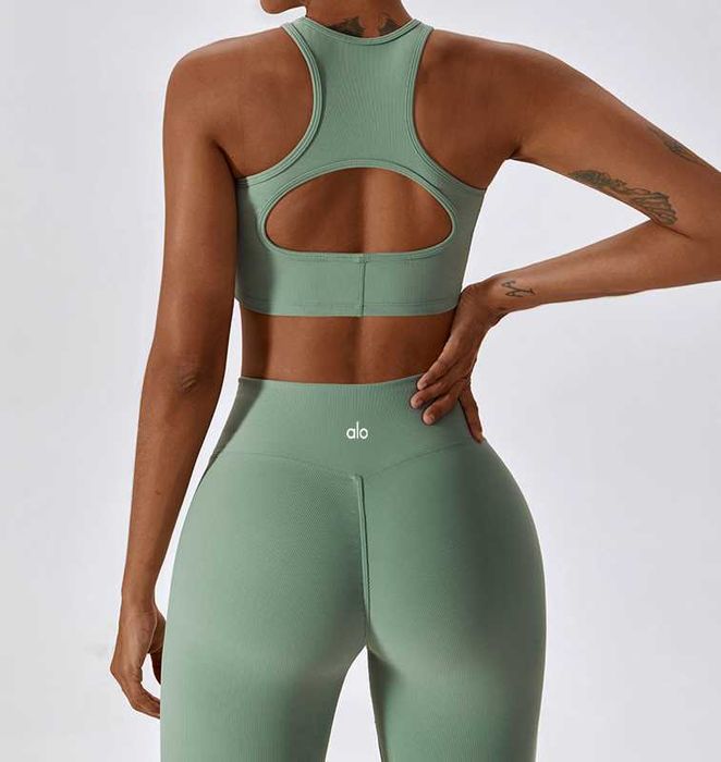 Топ спортивний Alo Yoga Fitness Top Green