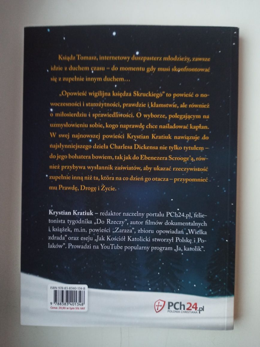 Opowieść wigilijna księdza Skruckiego - Krystian Kratiuk