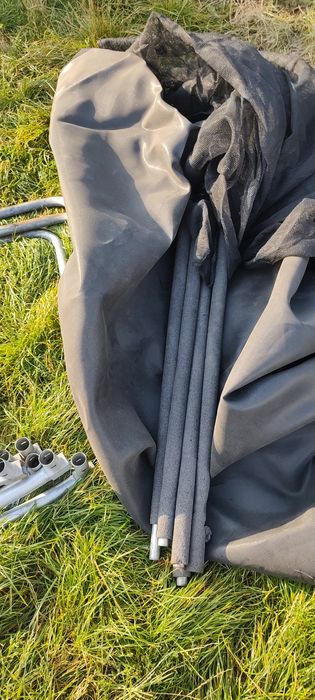 Duża Trampolina ogrodowa dla dzieci 305cm