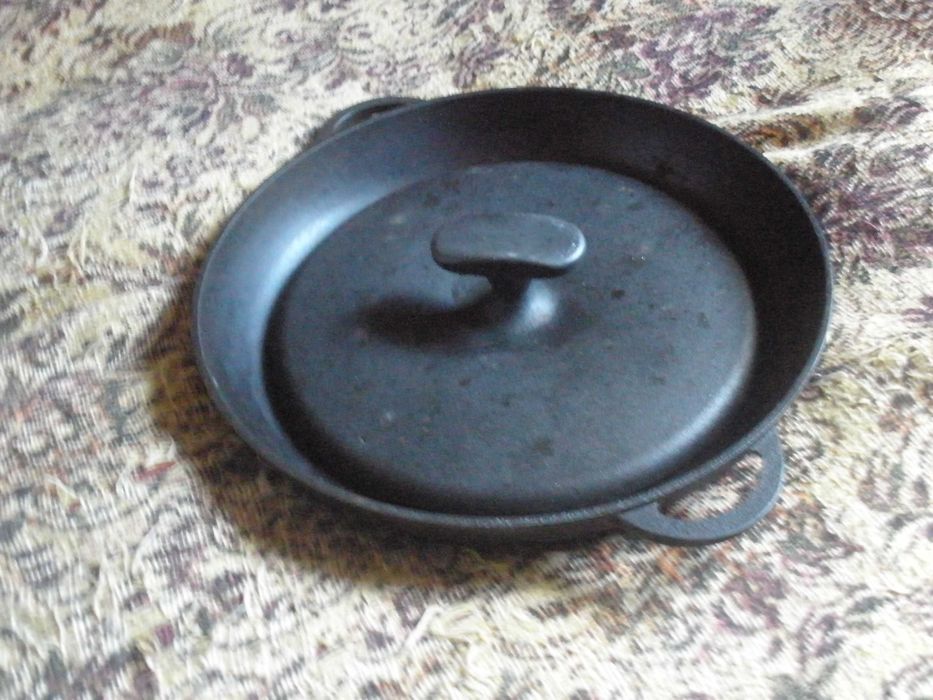 Жаровня для цыплят табака с грузом, SYTON, D - 27 см. вес 5 кг. СССР.