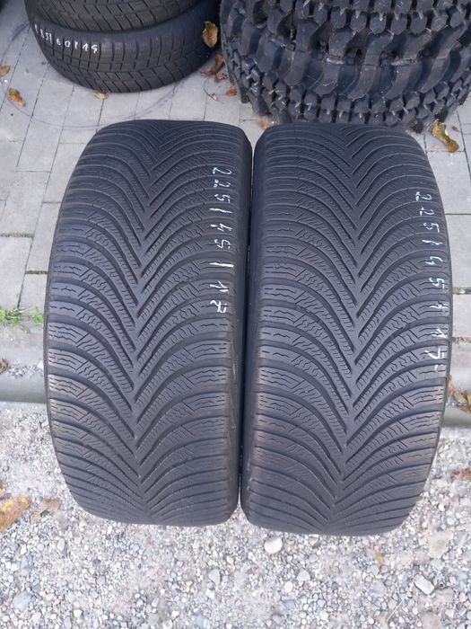 2x Opony Używane Całoroczne 225/45R17 Michelin
