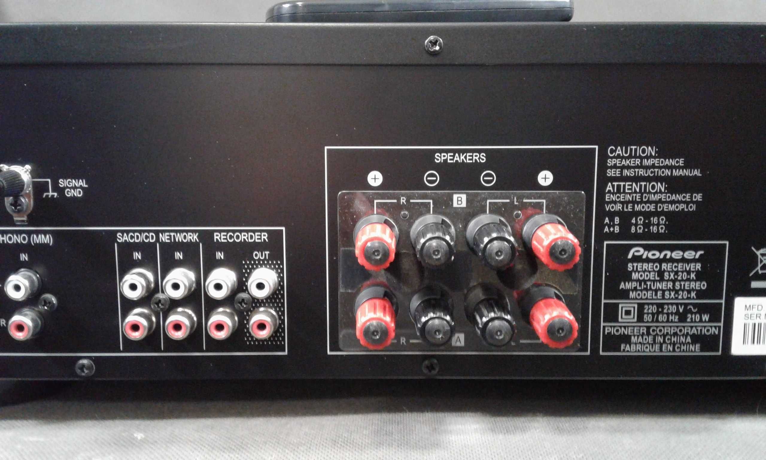 PIONEER SX-20+PILOT,amplituner stereo