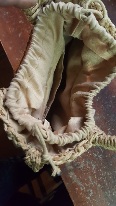 Сумочка плетеная.