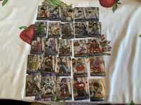 Conjunto 25 cartas dragon ball