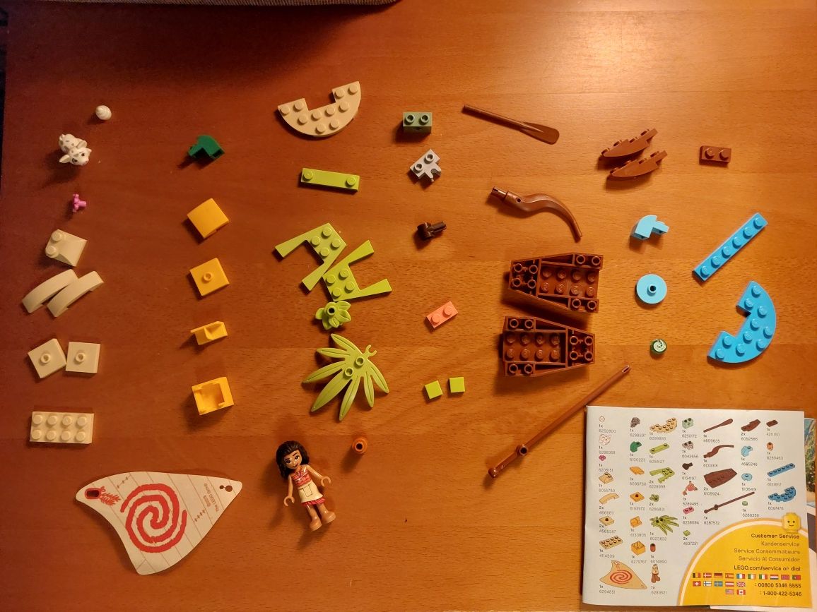 Lego 43170 Oceaniczna przygoda Vaiany