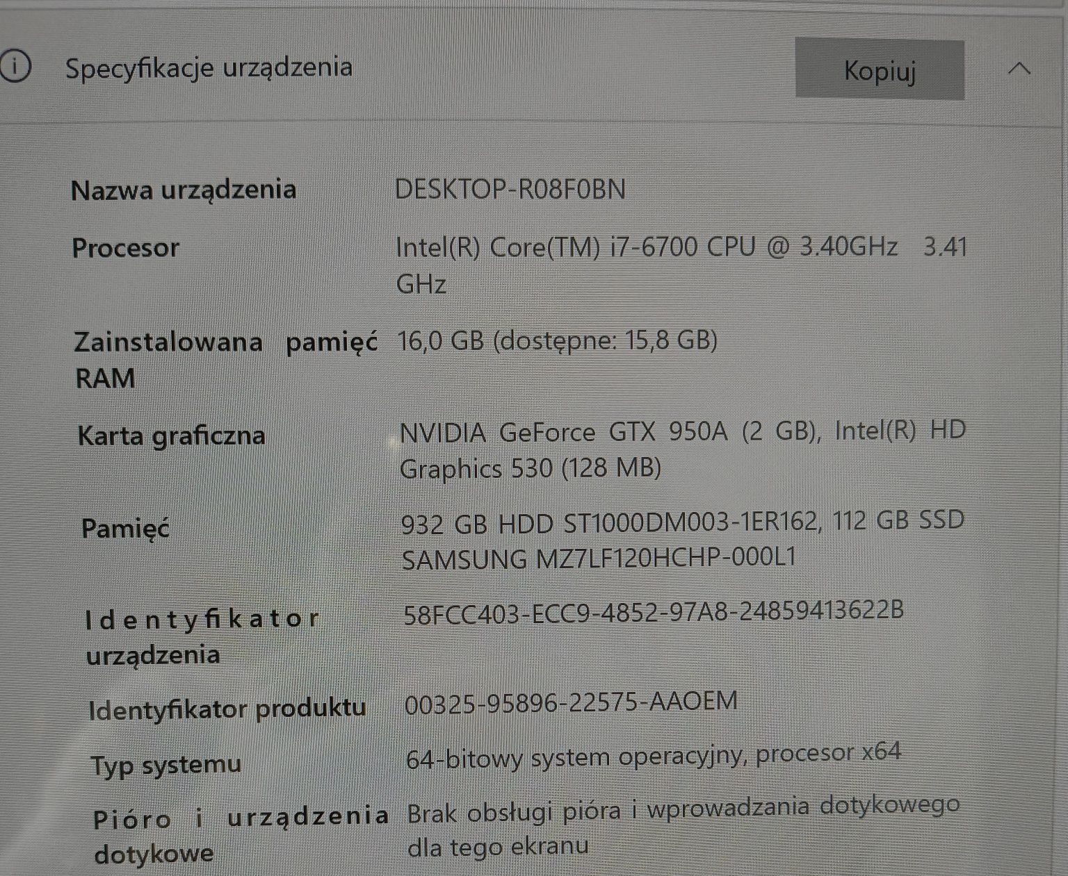 Komputer Lenovo Ideacentre AIO 700 24-ish