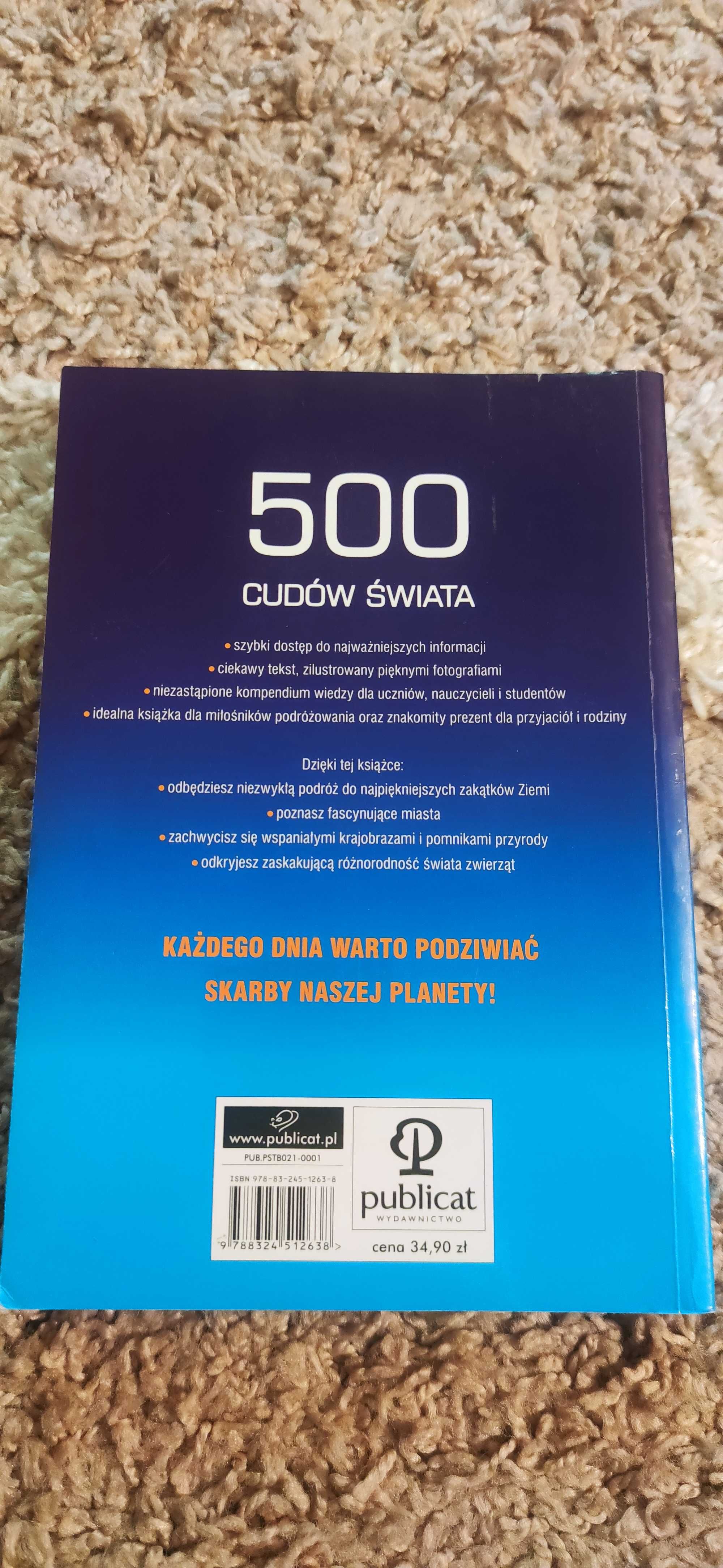 500 Cudów Świata - książka ze skarbami naszej planety
