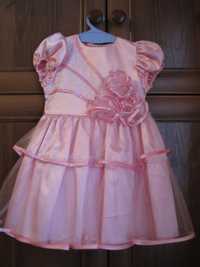 Платье нарядное девочке 2-3 года в идеальном состоянии