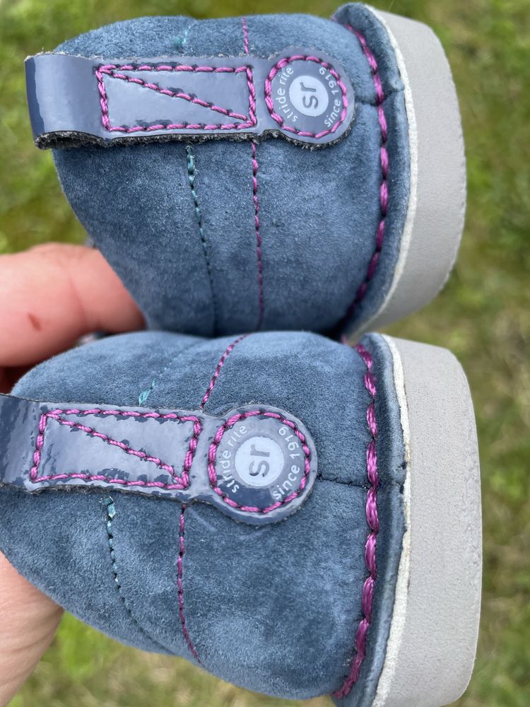 Buty buciki dziecięce skórzane rozm30 certyfikowane, kryte Stride Rite
