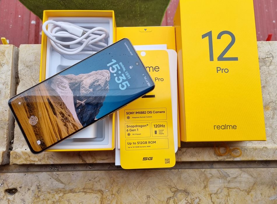 Realme 12 pro como novo 512Gb/12Gb+4