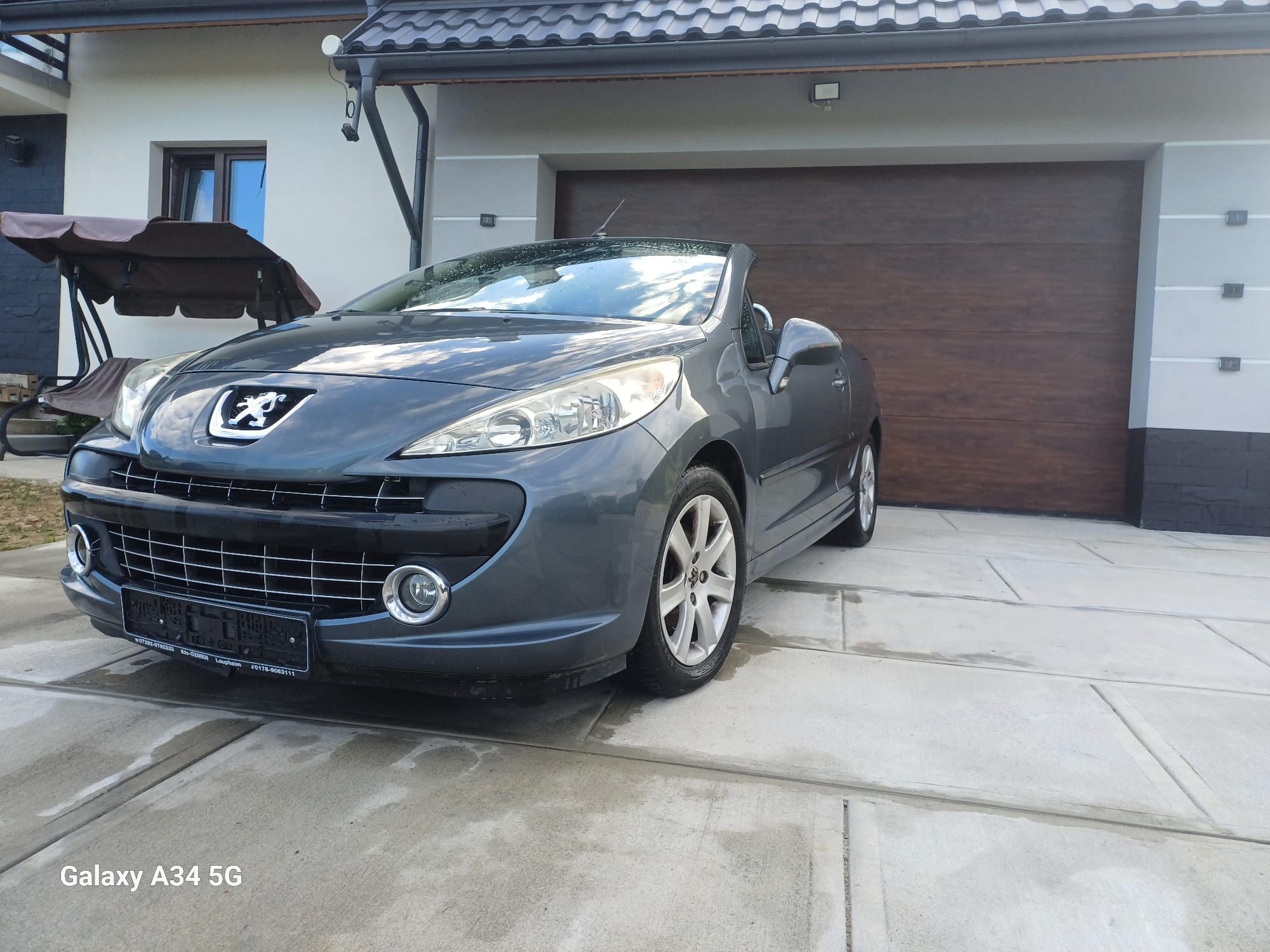 Peugeot 207 cc 1.6 benzyna klima z Niemiec