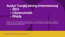 Audyt strony www – SEO + analiza użyteczności