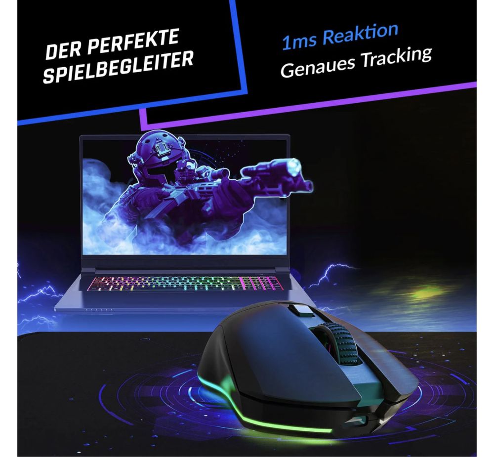 Myszka KLIM Blaze Pro - NOWOŚĆ