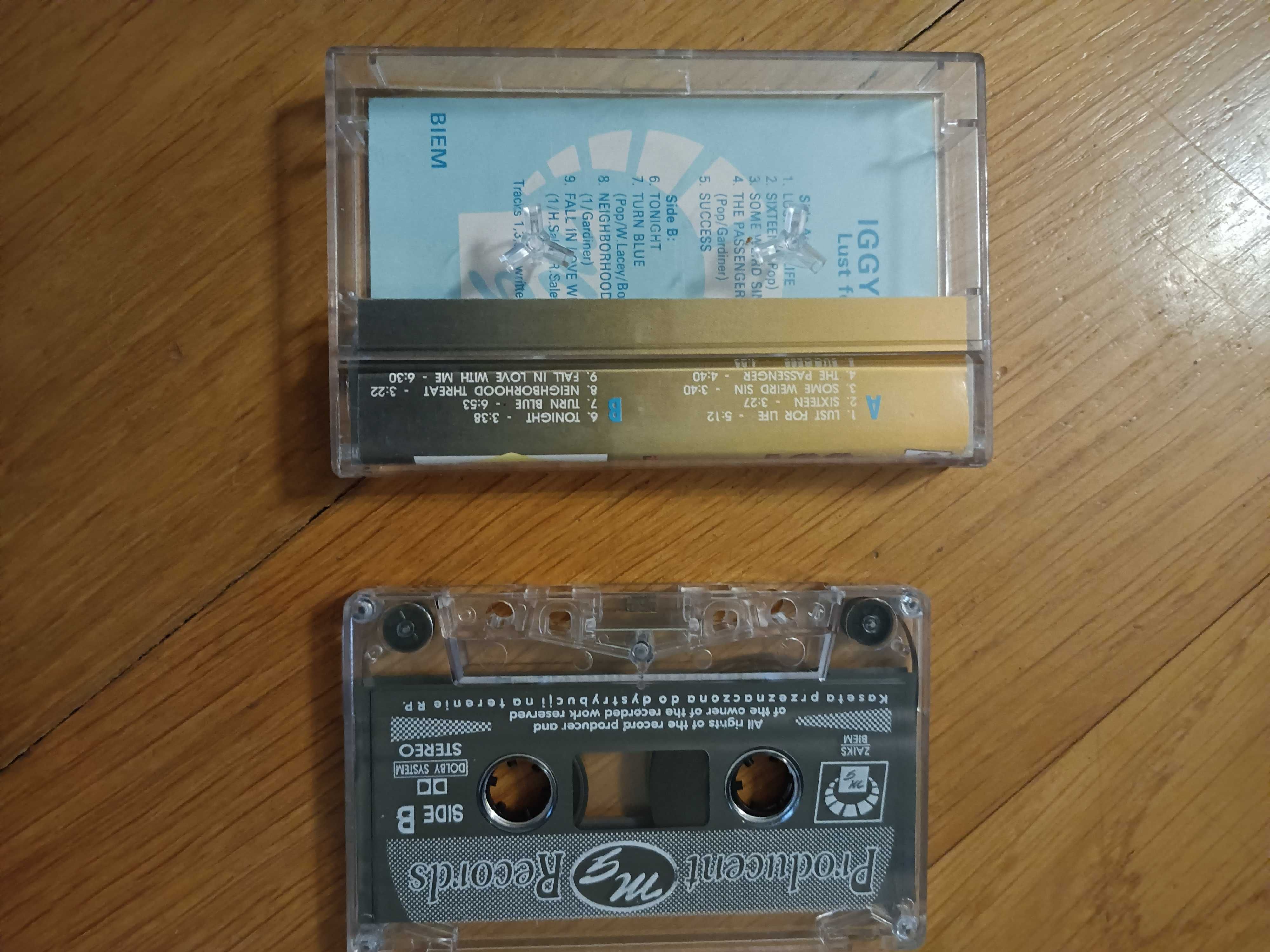 Iggy Pop List for life kaseta magnetofonowa