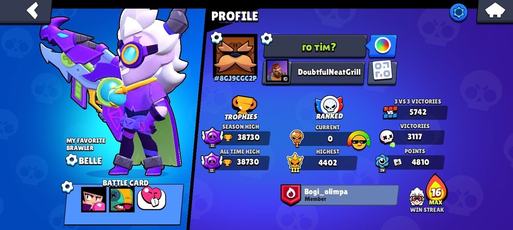 Продам жирний  олд акаунт бравл старс иду на гаранта