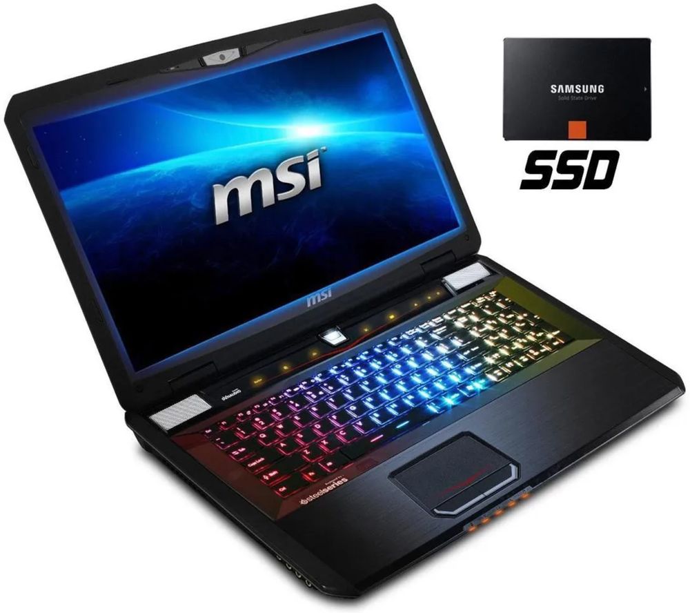 Laptop gamingowy msi wszystko sprawne