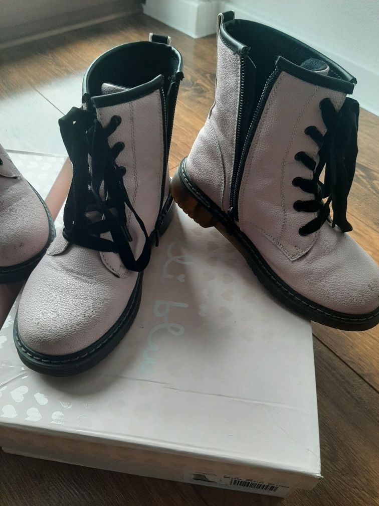 Buty zimowe dziewczęce r.  32 dla bliźniaczek, bliźniaczki