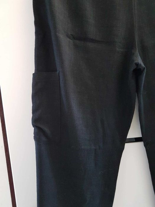 H & M spodnie przewiewne M wiskoza + len