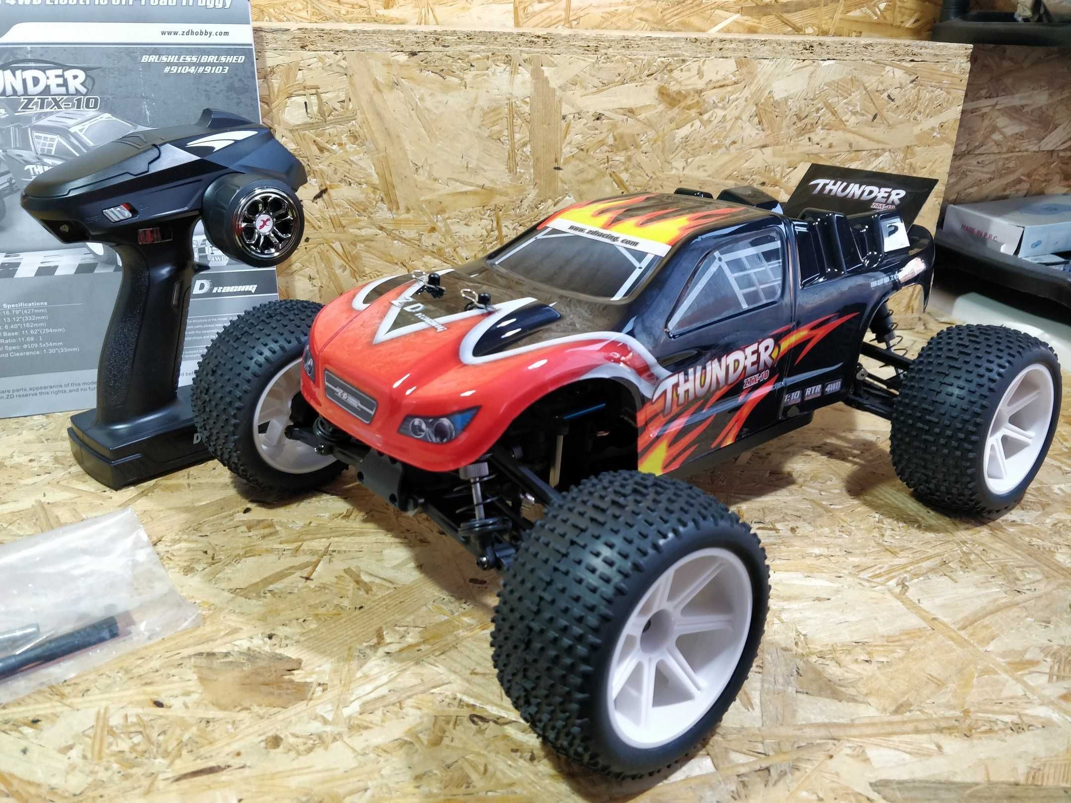 RC машинка ZD Racing Thunder Brushless 2-3S траггі до 65 км/ч НОВА