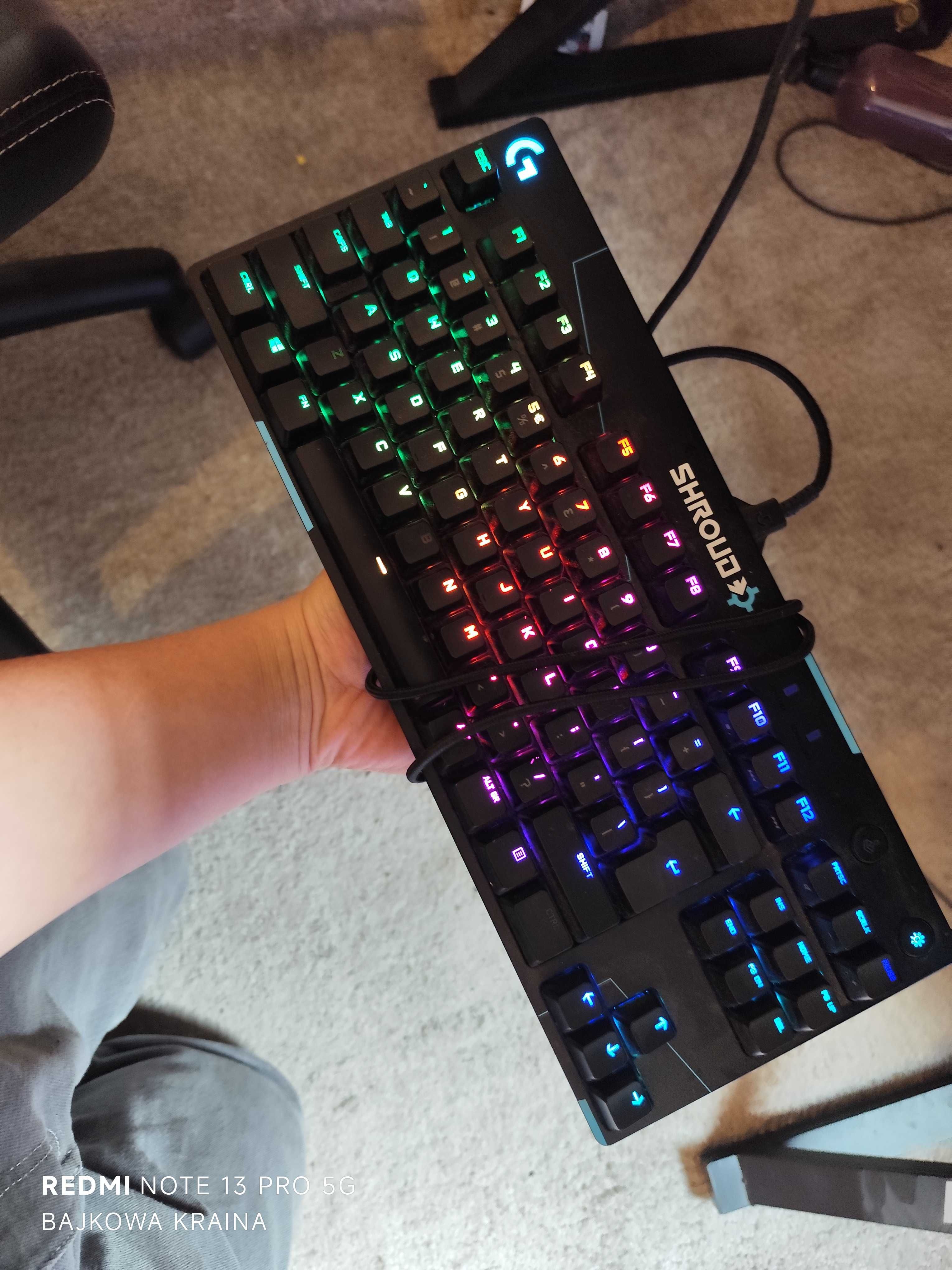 Klawiatura Logitech g pro shroud edytion
