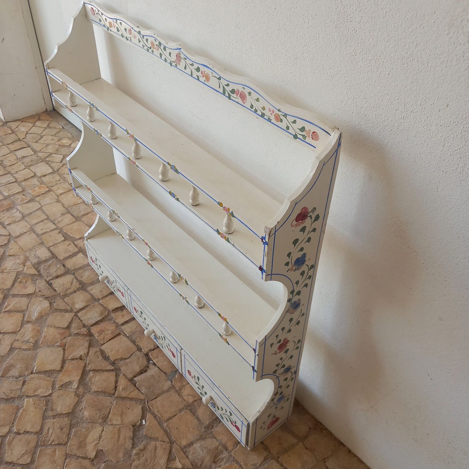 Estanheira pintado à mão