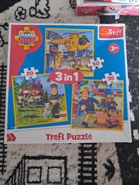 Puzzle strażak sam 3+