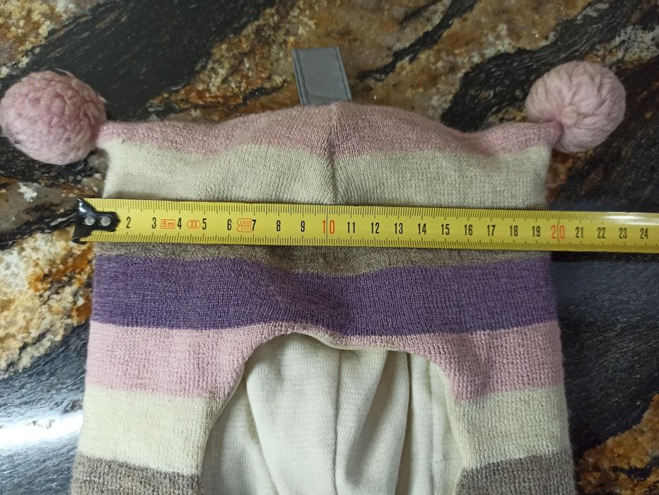 Czapka zimowa wełniana Kivat 100% wełna