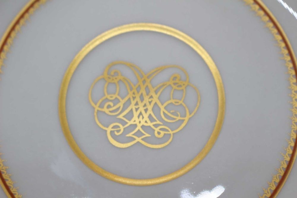 Prato 14 cm Coleção Golden Butterfly Mottahedeh Vista Alegre