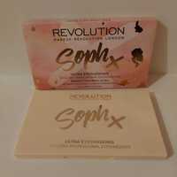 Makeup Revolution Soph X Палетка теней. Тени для век