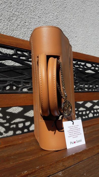 Сумка-тоут італійського бренду Pia Sassi, натуральна шкіра, кожа