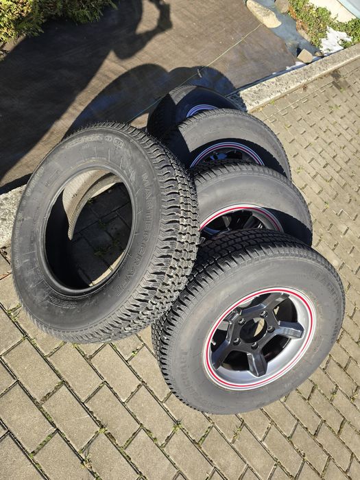 Alufelgi z oponami do Suzuki Jimny i Samurai