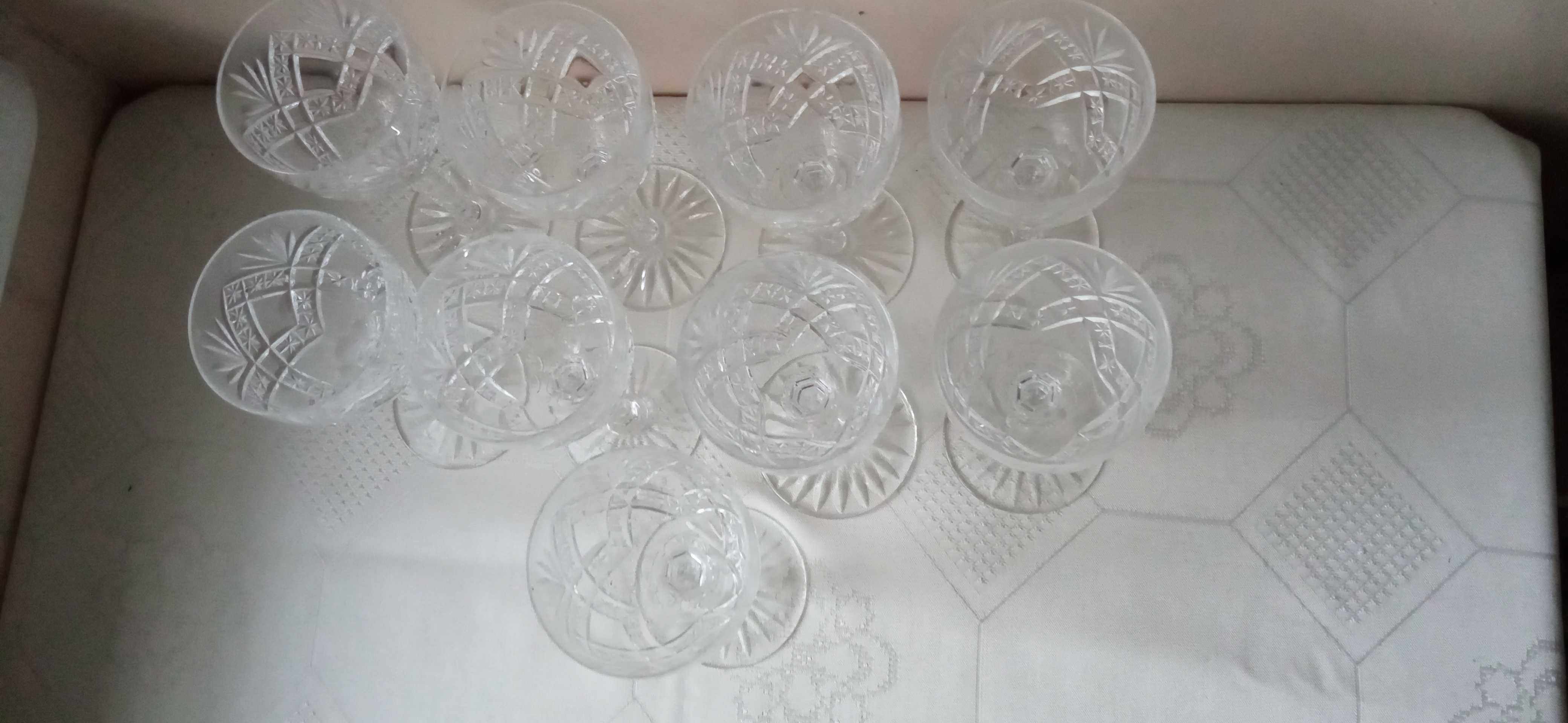 Kieliszek kryształowy na nóżce do wina szlifowany poj. 100 ml